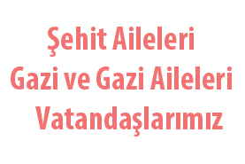Şehit ve Gazi Vatandaşlarımız